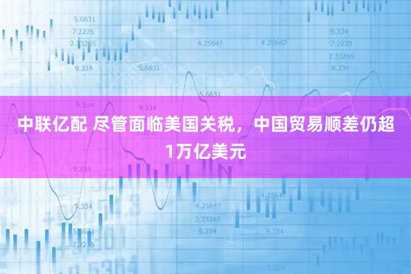 中联亿配 尽管面临美国关税，中国贸易顺差仍超1万亿美元
